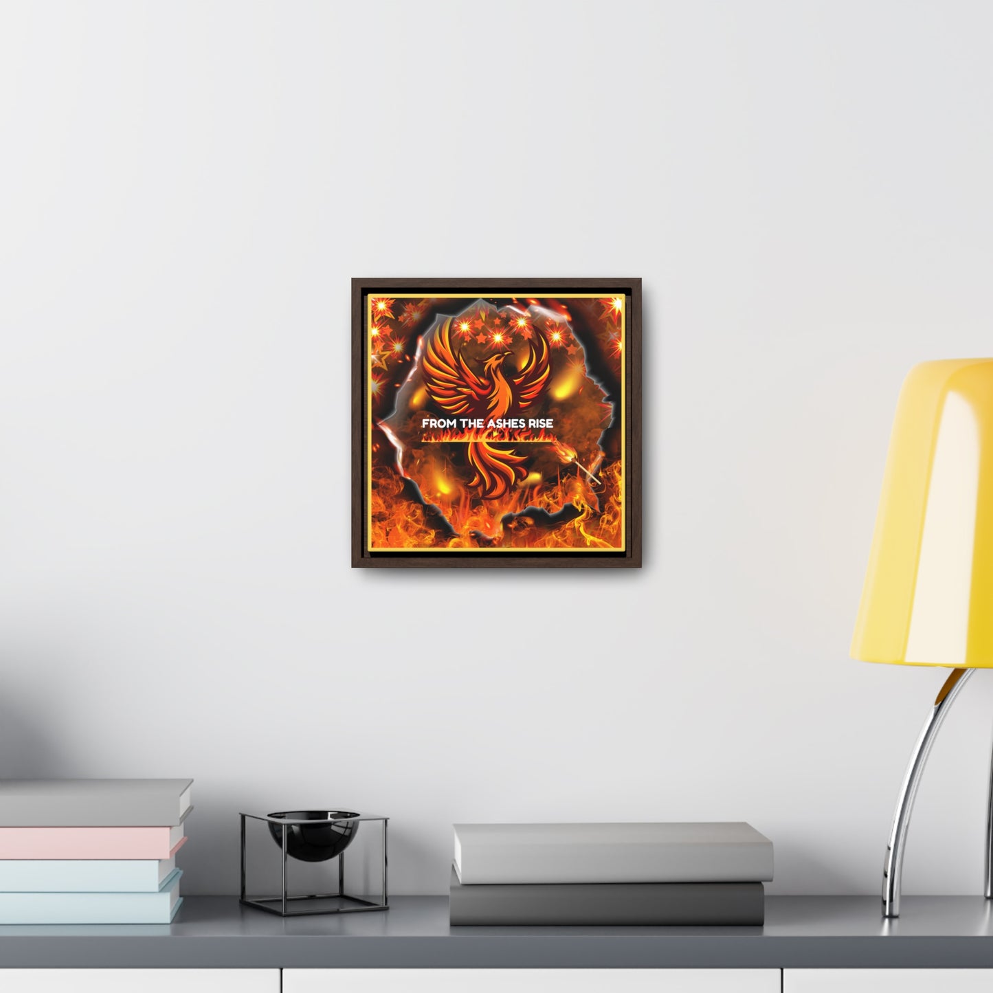 From The Ashes Rise Canvas Wall Art