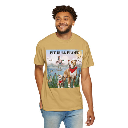 Pit Bull Proud Unisex Garment-Dyed T-shirt