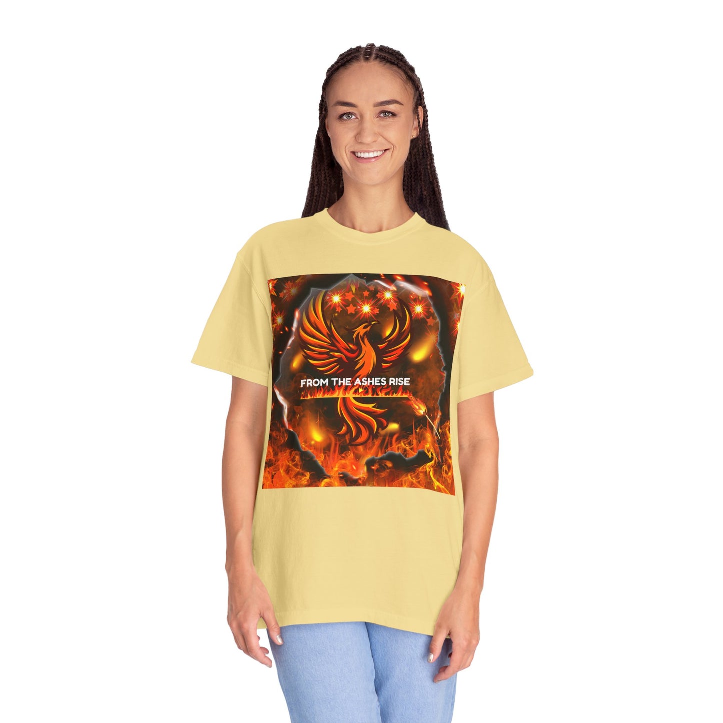 From The Ashes Rise Unisex Garment-Dyed T-shirt