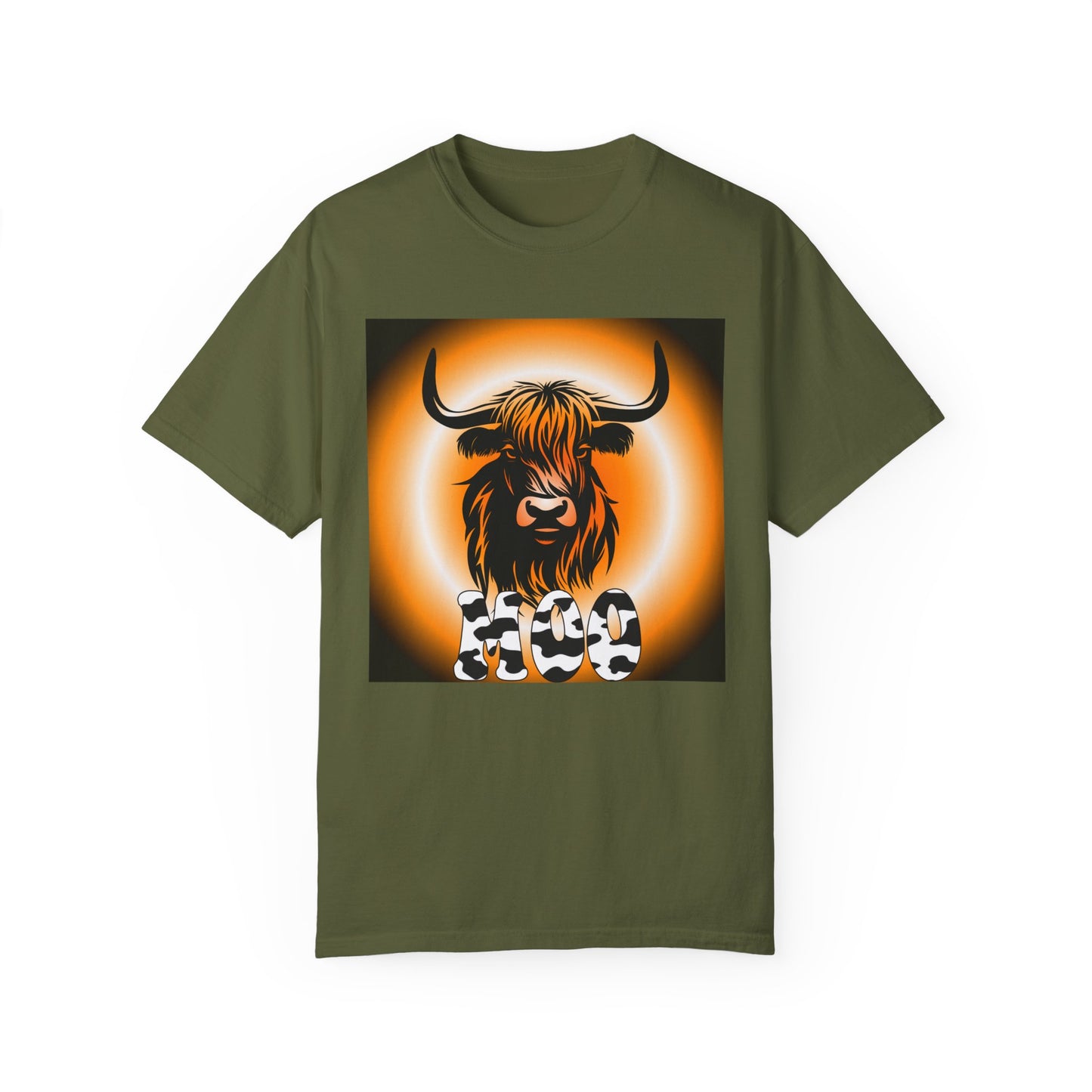 Moo Unisex Garment-Dyed T-shirt