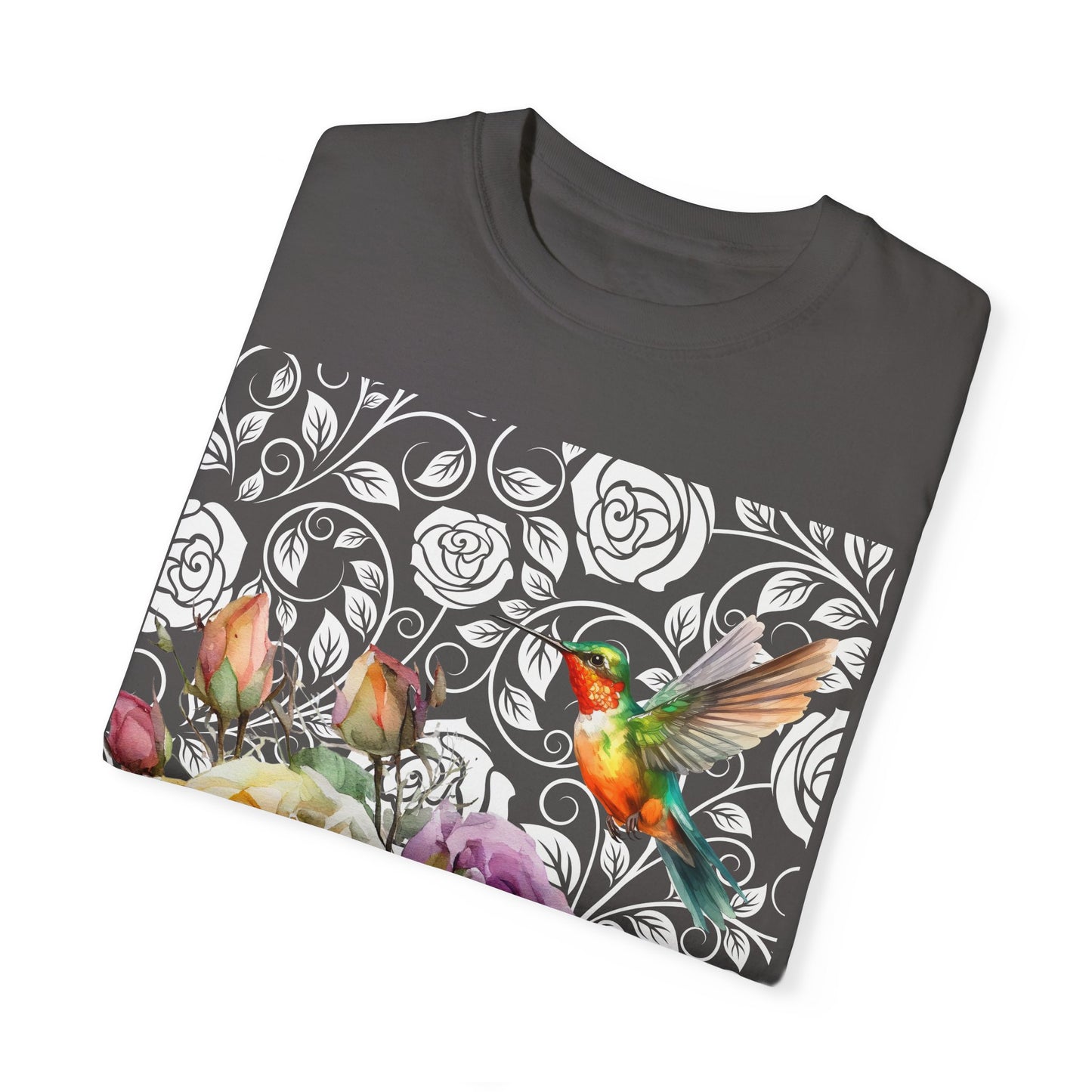 Hummingbird 2 Unisex Garment-Dyed T-shirt