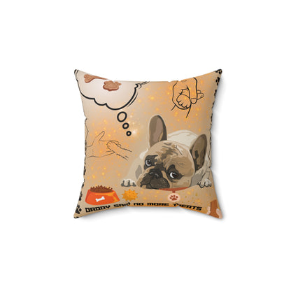 Daddy Said No More Treats Spun Polyester Square Pillow