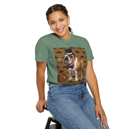 Pawsitively Dapper Unisex Garment-Dyed T-shirt