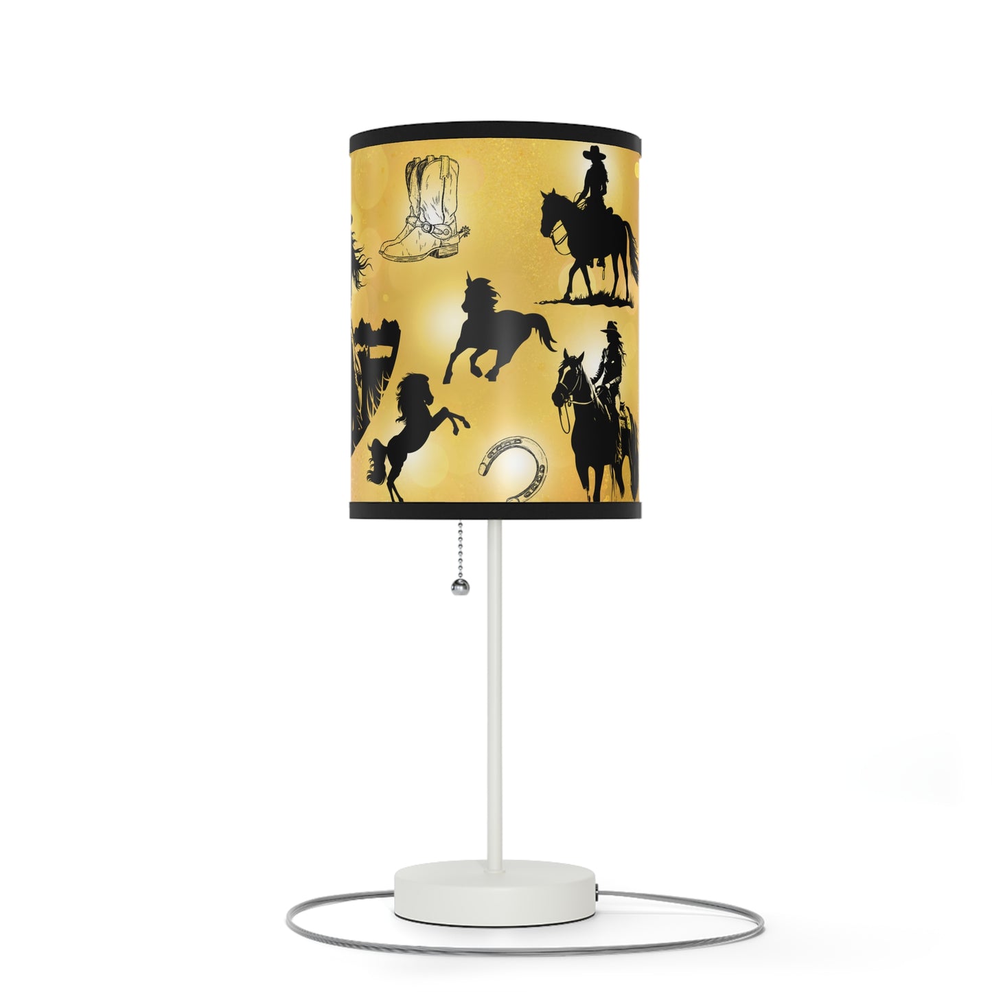 Cowgirl Country Lamp on a Stand, US|CA plug