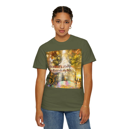 Your Word Unisex Garment-Dyed T-shirt