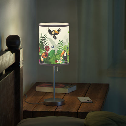 Feathered Friends Lamp on a Stand, US|CA plug