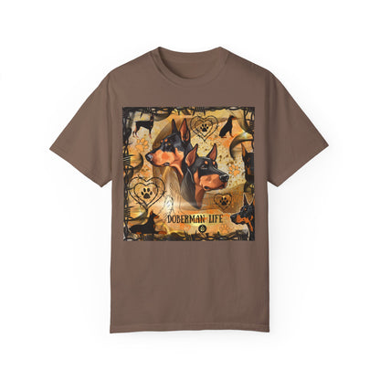 Doberman Life Unisex Garment-Dyed T-shirt