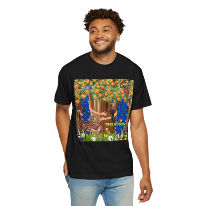 Tree Hugger Unisex Garment-Dyed T-shirt