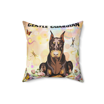 Gentle Guardian Spun Polyester Square Pillow
