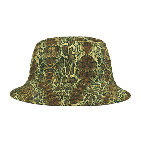 Bucket Hat (AOP) Python Green