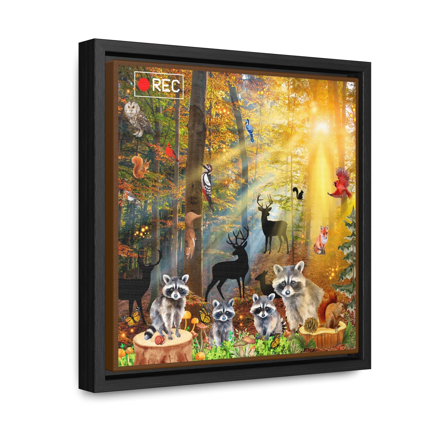 Take A Hike Gallery Canvas Wraps, Square Frame