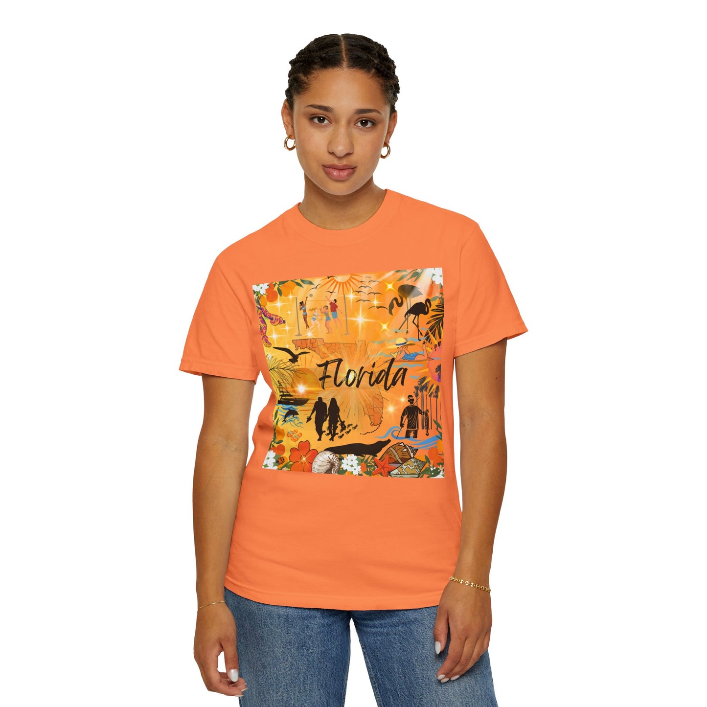 Florida Unisex Garment-Dyed T-shirt