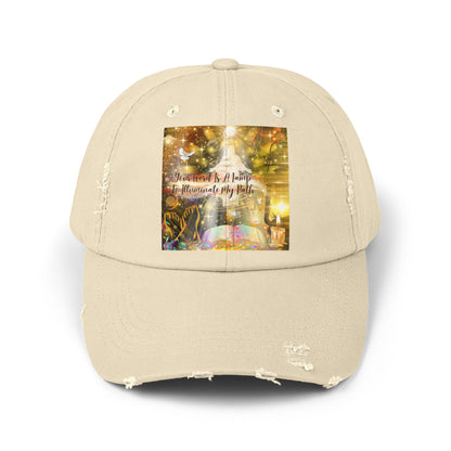 Your Word Unisex Distressed Cap