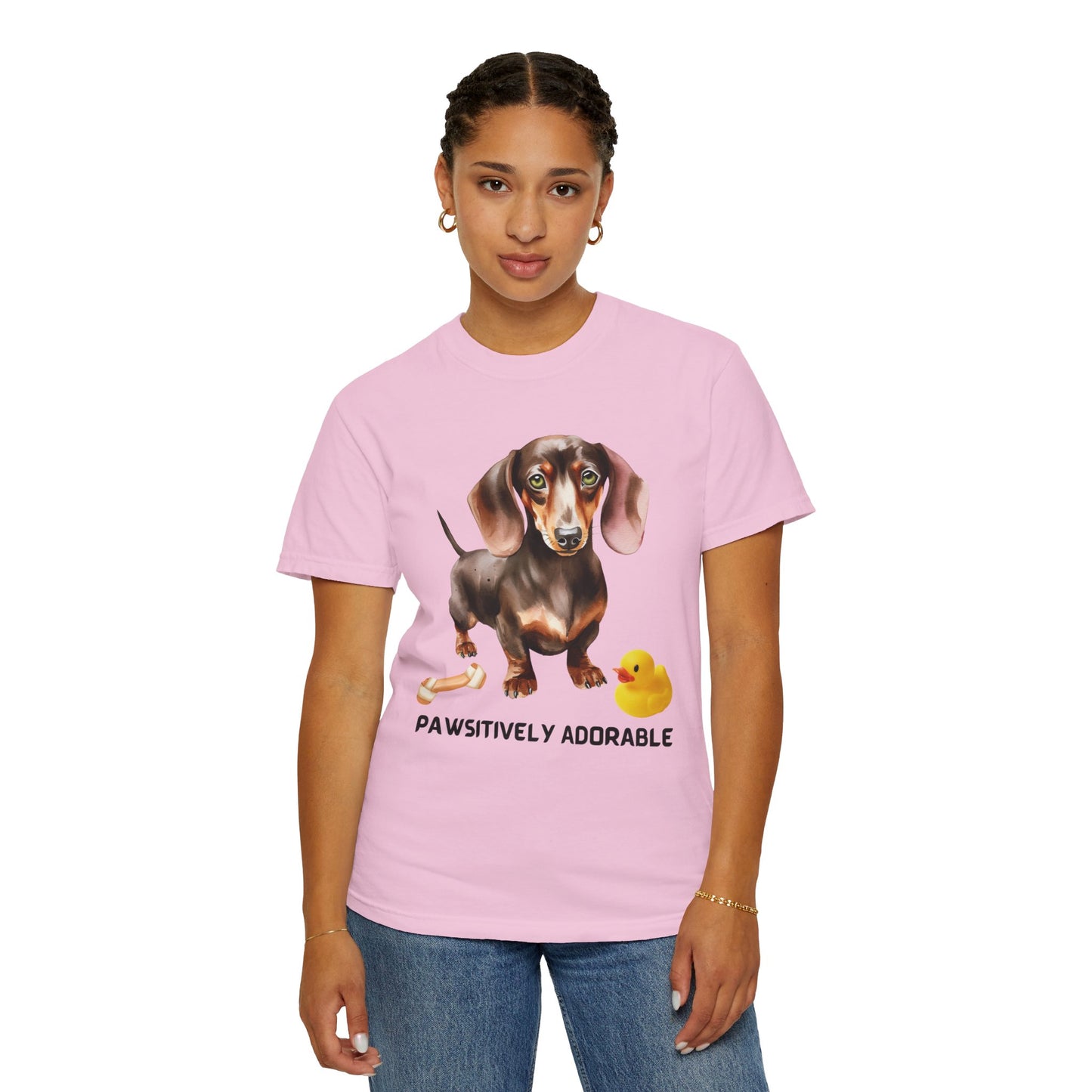 Pawsitively Adorable Unisex Garment-Dyed T-shirt