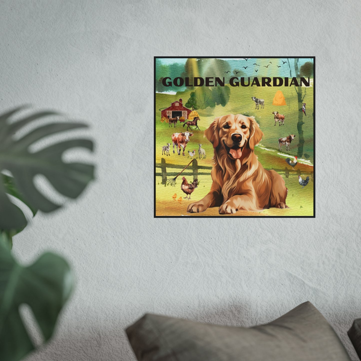 Golden Guardian Fine Art Posters