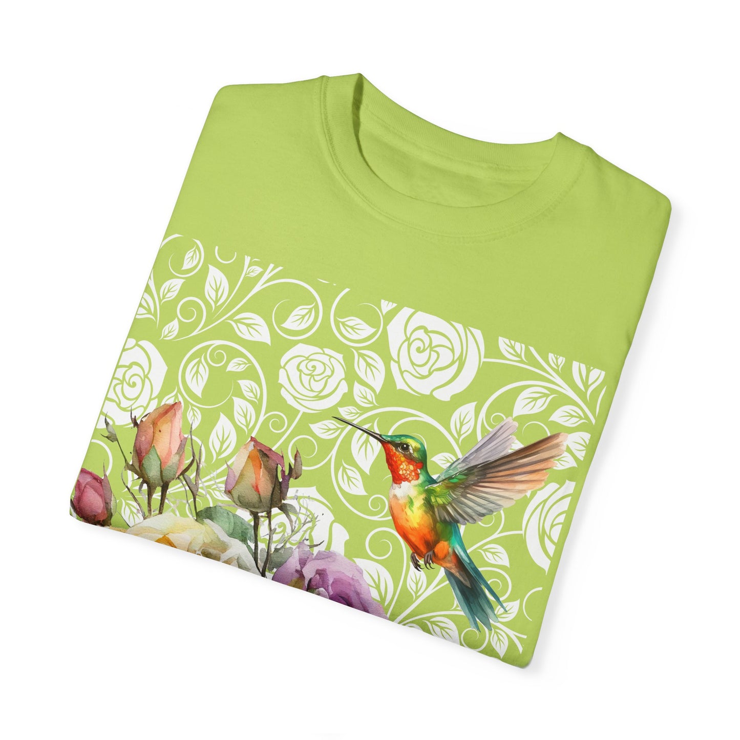 Hummingbird 2 Unisex Garment-Dyed T-shirt