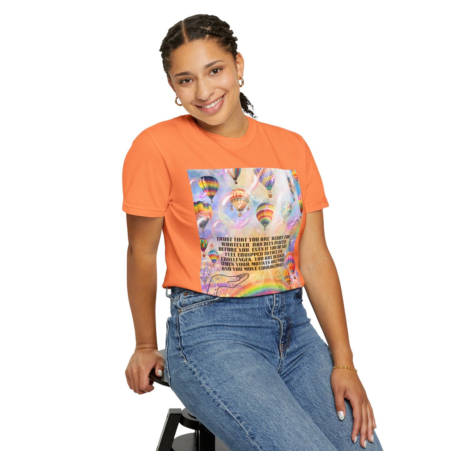 Trust That You Are Ready Unisex Garment-Dyed T-shirt