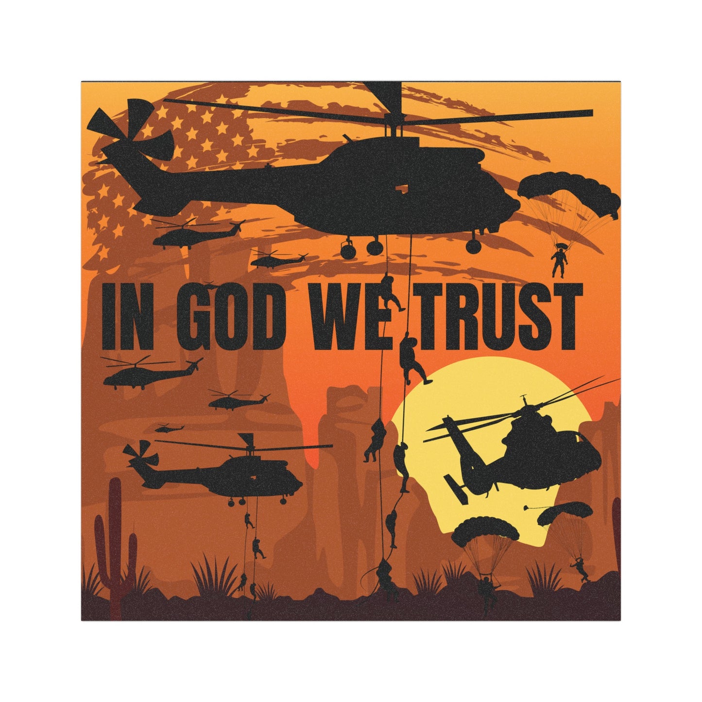 Car Magnets In God We Trust