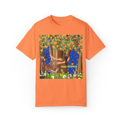 Tree Hugger Unisex Garment-Dyed T-shirt