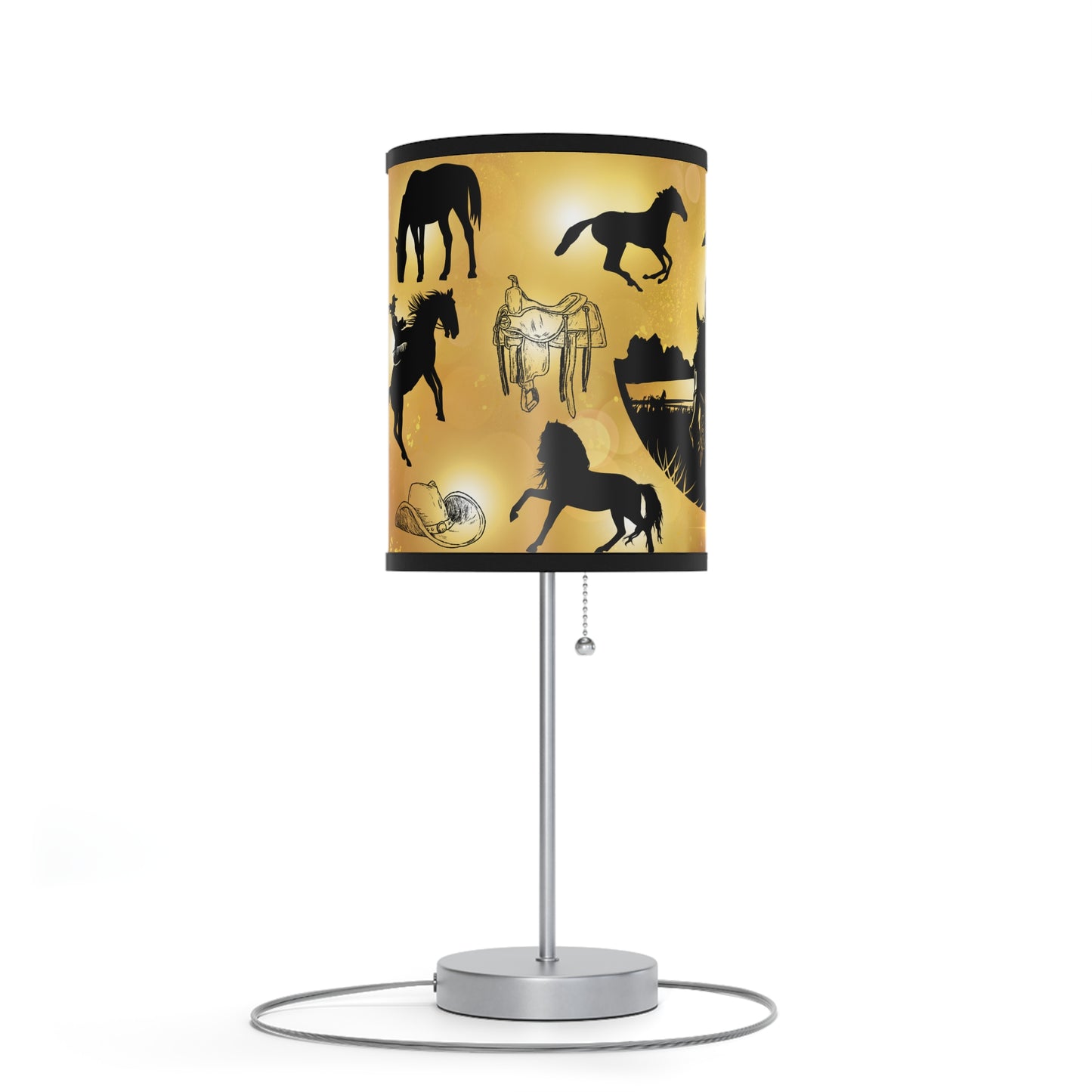 Cowgirl Country Lamp on a Stand, US|CA plug