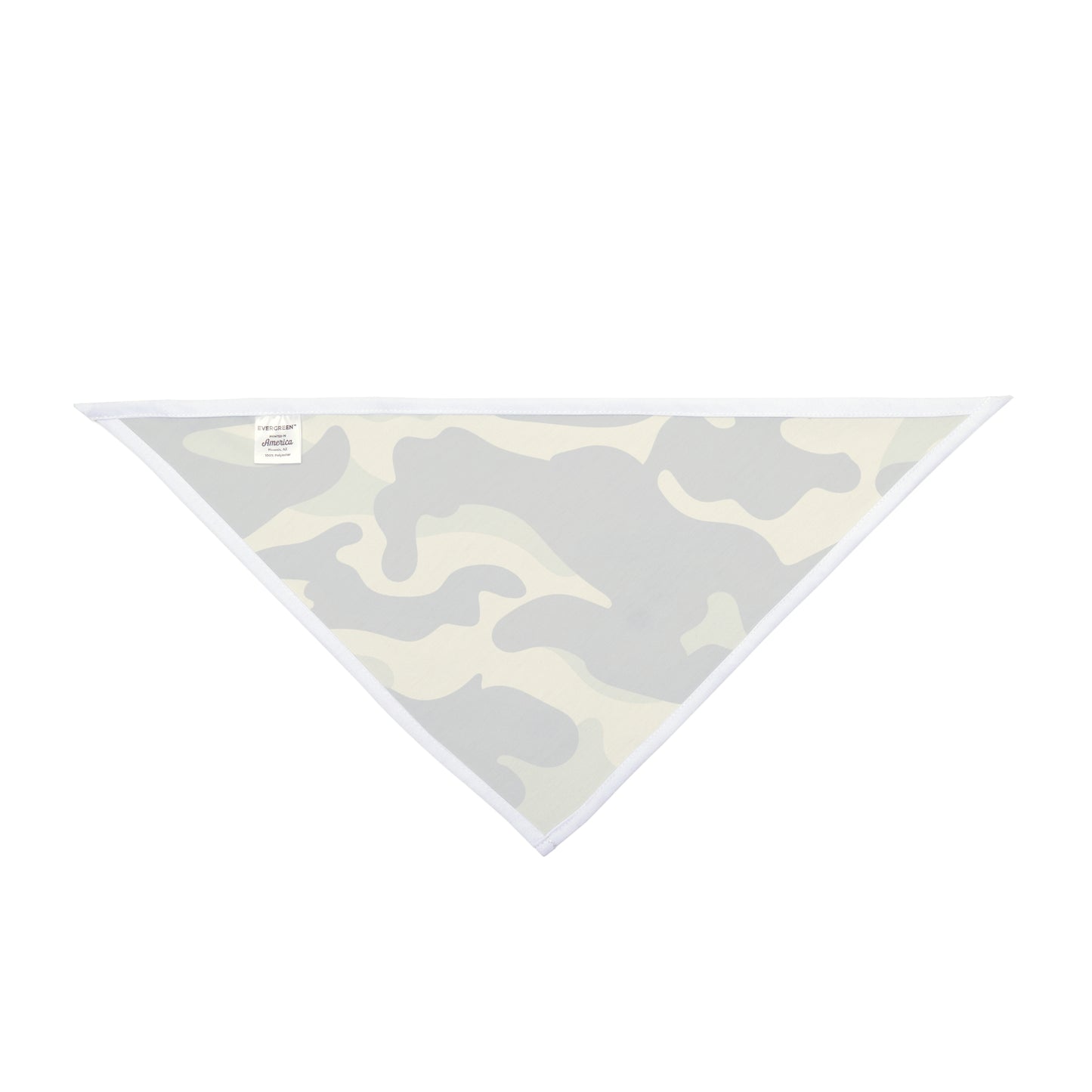 Pet Bandana Camo Green