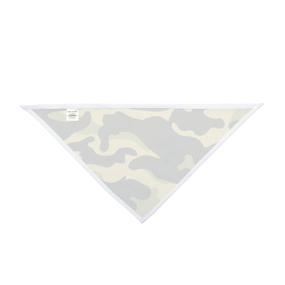 Pet Bandana Camo Green