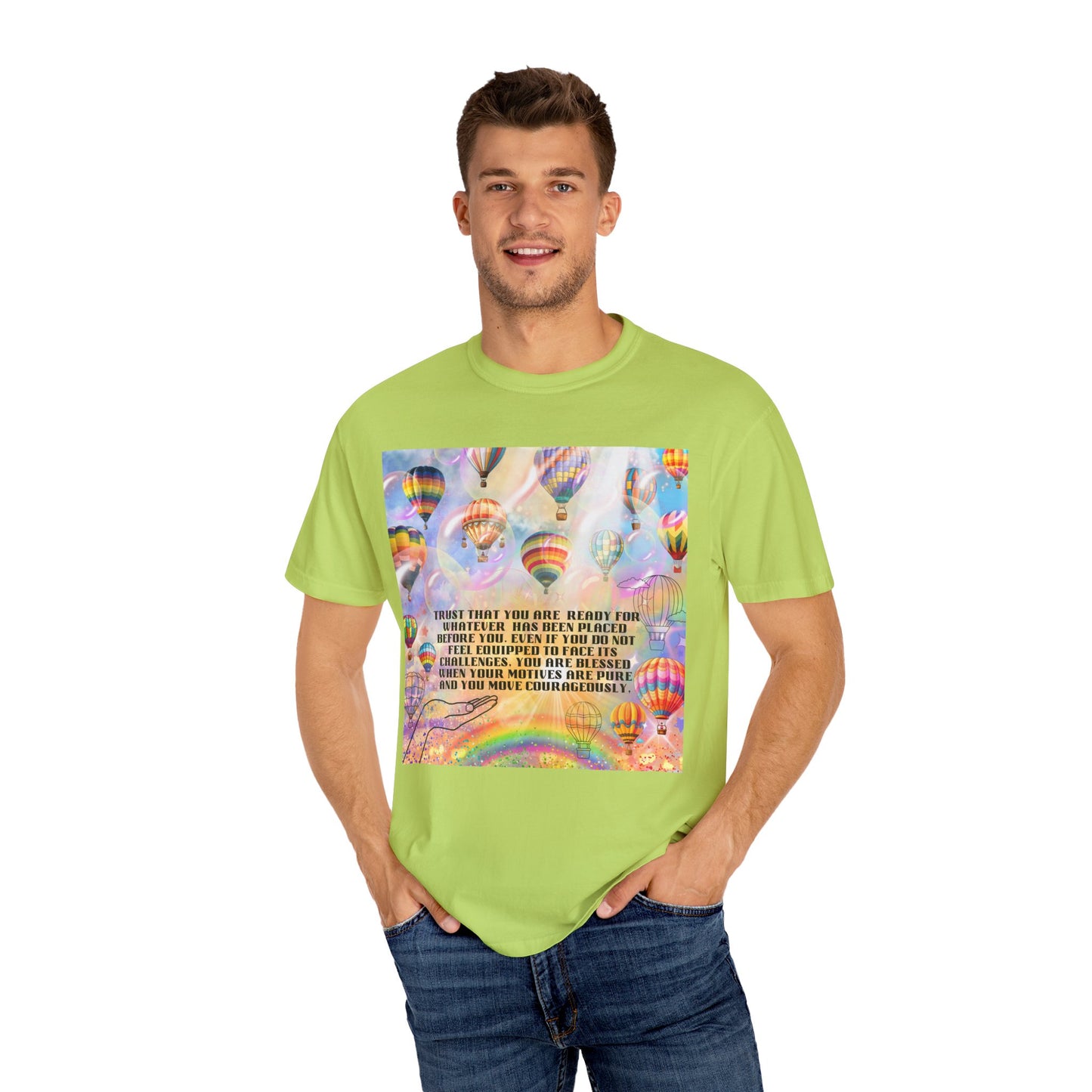 Trust That You Are Ready Unisex Garment-Dyed T-shirt