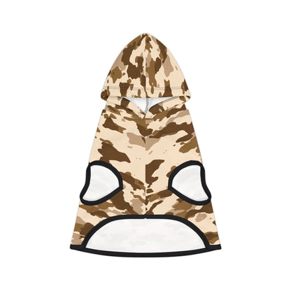 Pet Hoodie Camo Tan