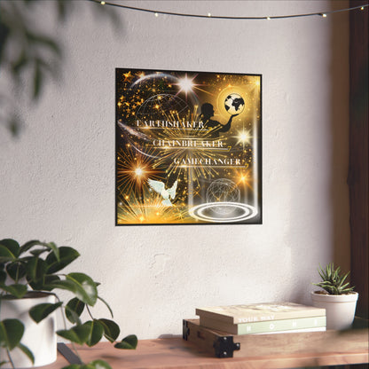 Earthshaker Chainbreaker Gamechanger Fine Art Poster