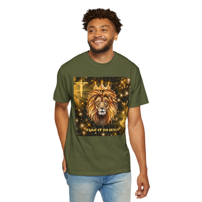 Take It To Jesus Unisex Garment-Dyed T-shirt