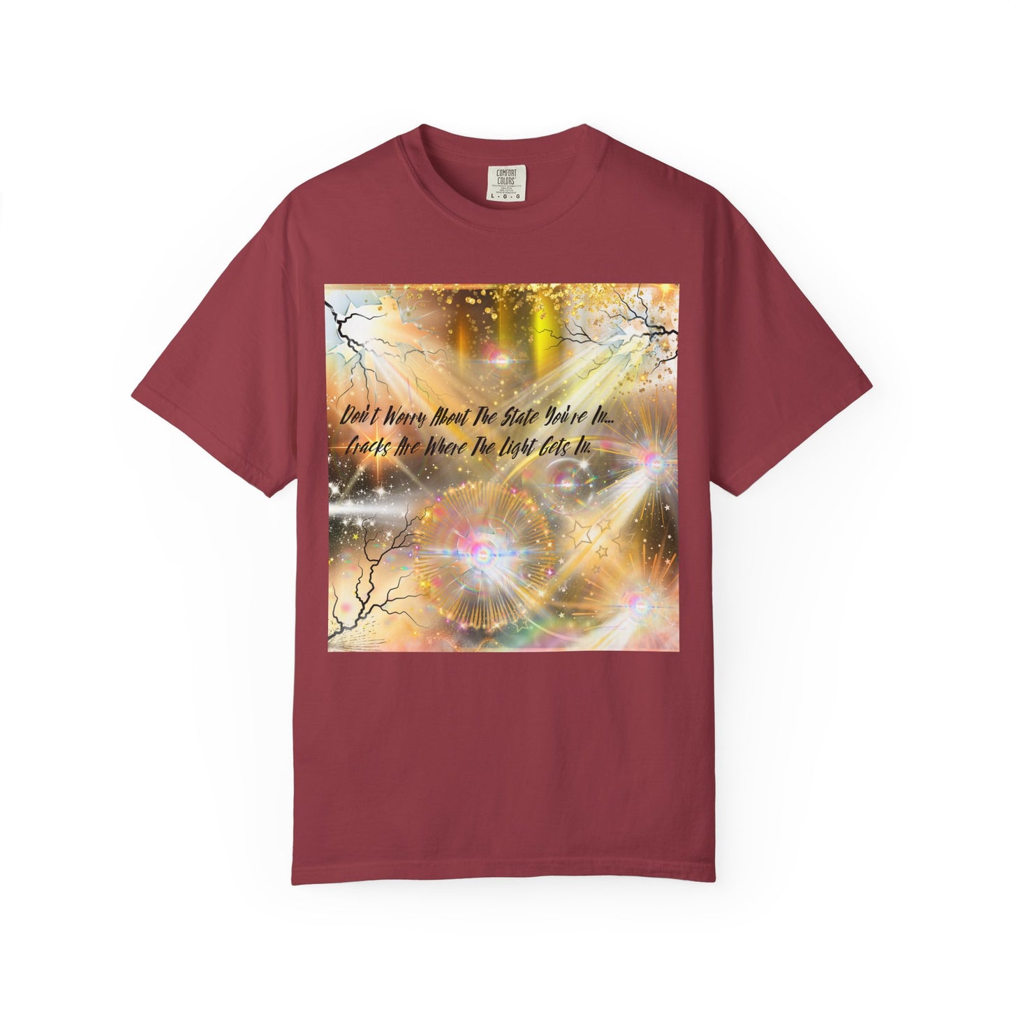 Don't Worry Unisex Garment-Dyed T-shirt