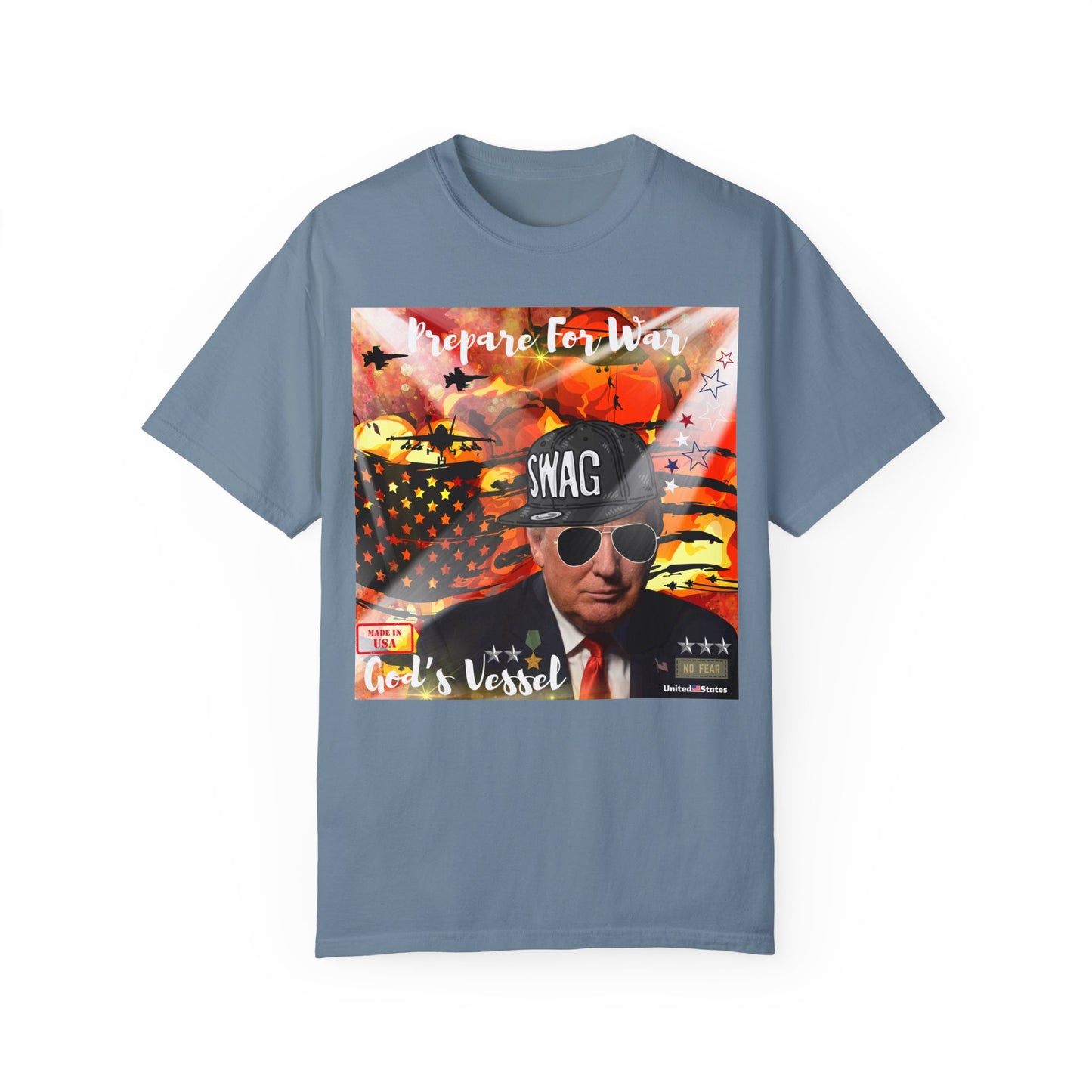 God's Vessel Unisex Garment-Dyed T-shirt