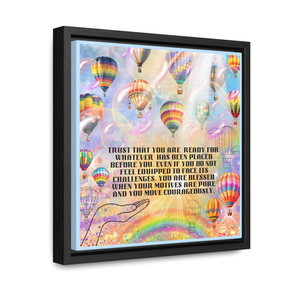 Trust that You Are Ready Canvas Wall Art