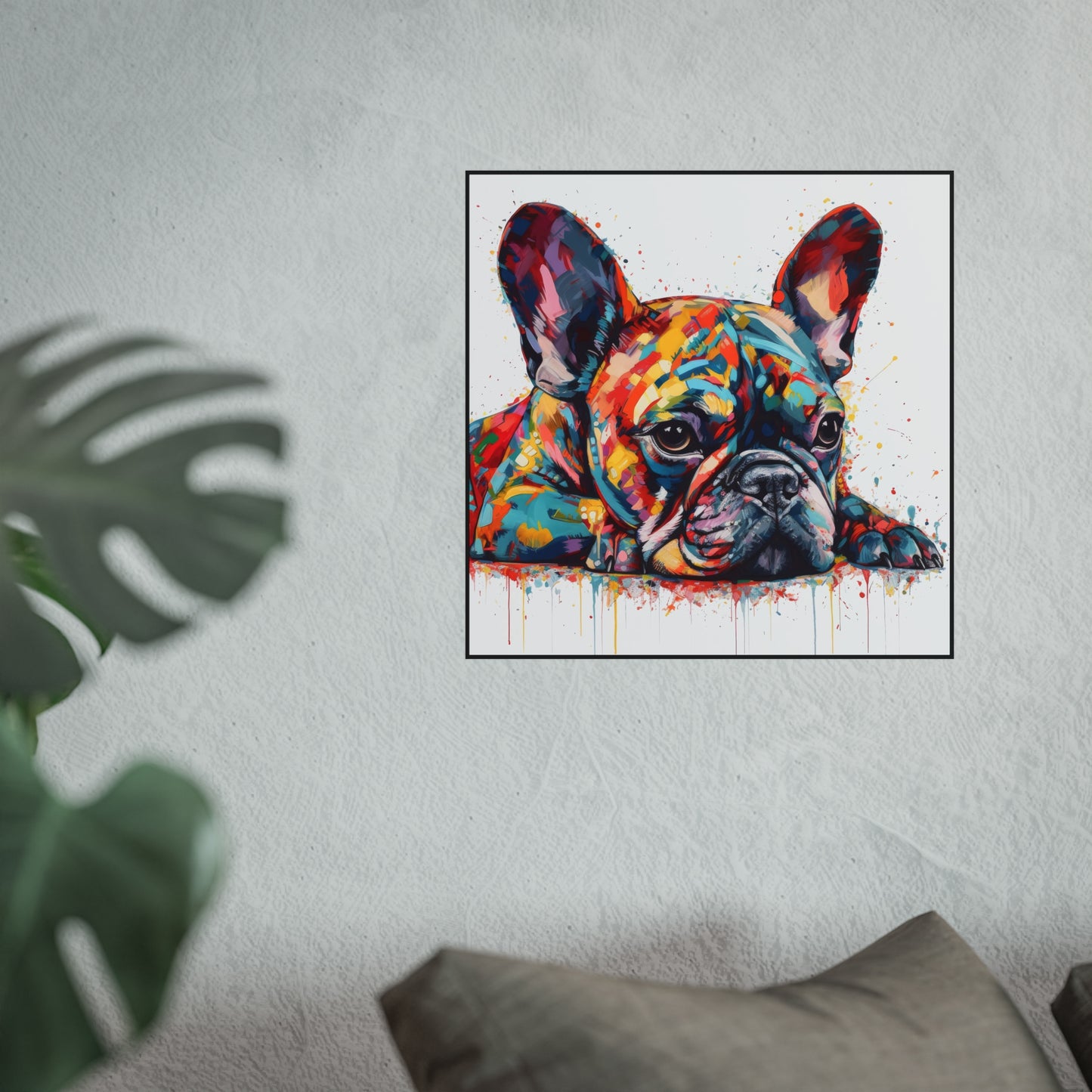 Frenchie In Color 2 Fine Art Posters