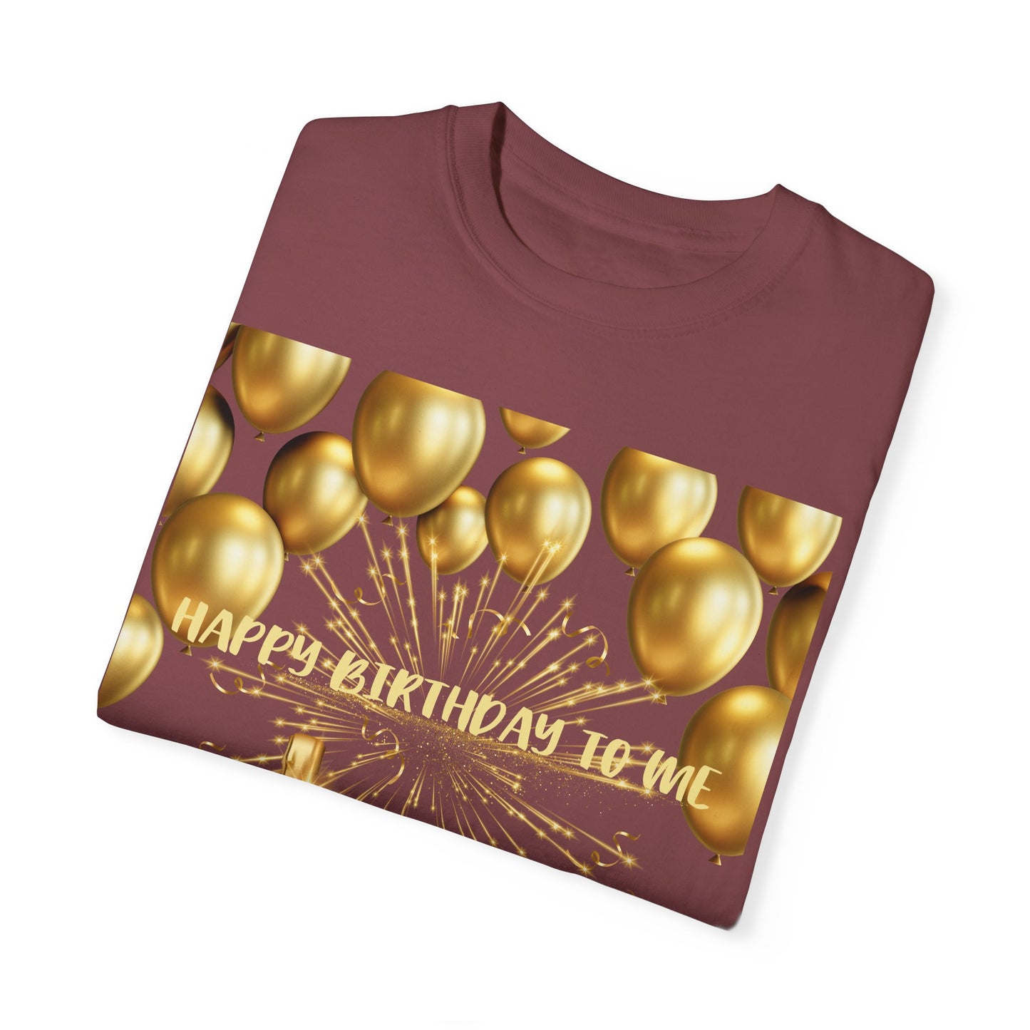 Happy Birthday 100 Unisex Garment-Dyed T-shirt