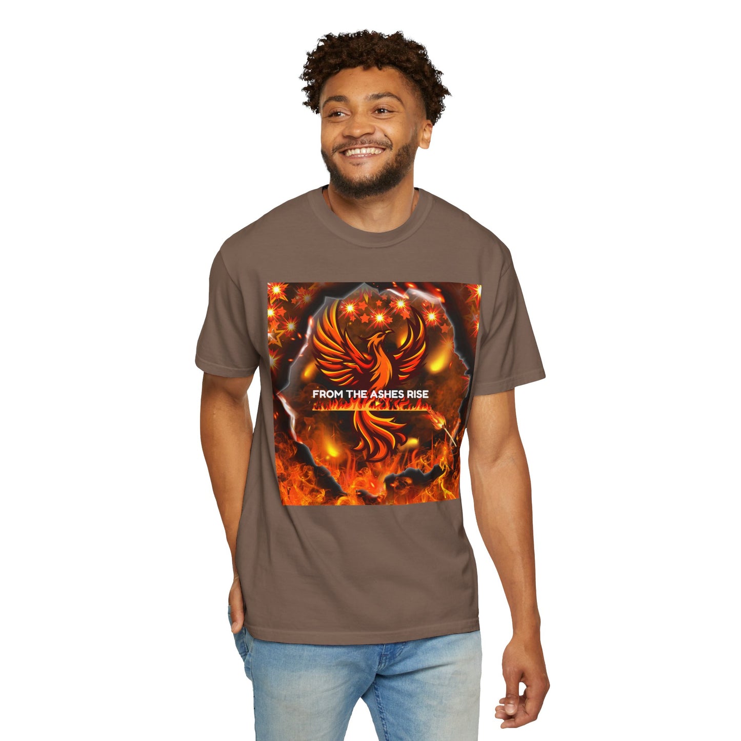 From The Ashes Rise Unisex Garment-Dyed T-shirt