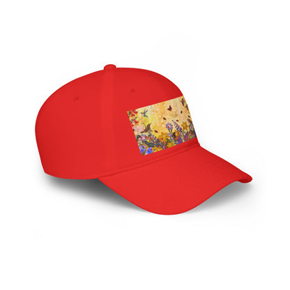 Ladybug Garden Low Profile Baseball Cap