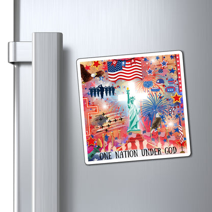 One Nation Under God Magnets