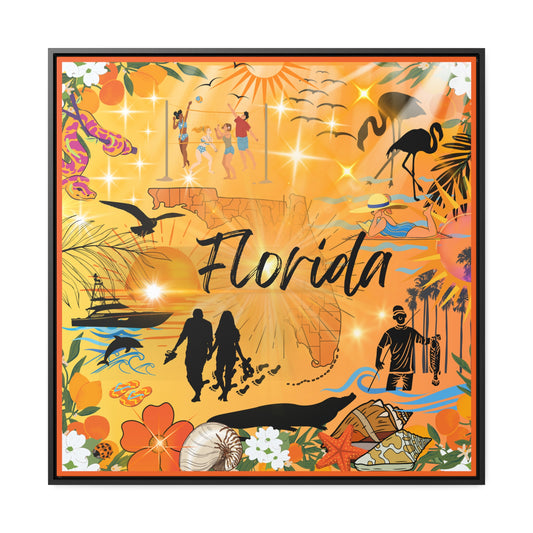 Florida Canvas Wall Art