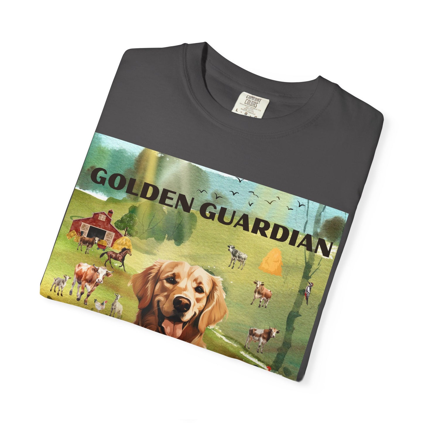 Golden Guardian Unisex Garment-Dyed T-shirt