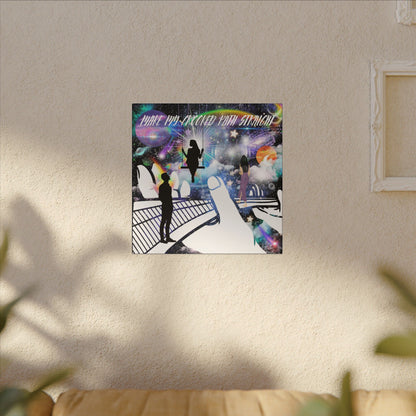 In His Hands - Cosmic Wall Art Canvas Print, Home Decor, Inspirational Decor, Galaxy Artwork, Unique Gift for Space Lovers, Abstract Art