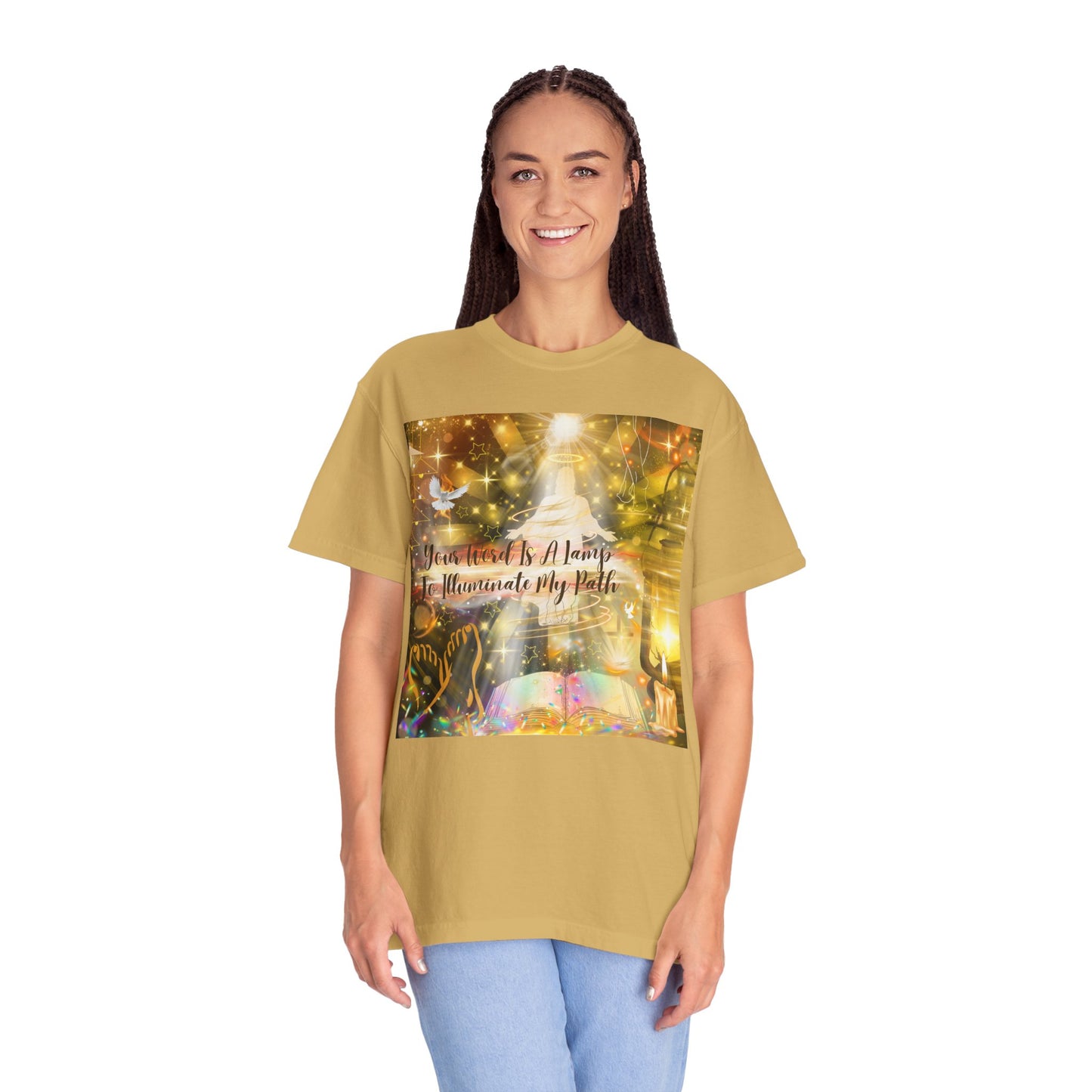 Your Word Unisex Garment-Dyed T-shirt