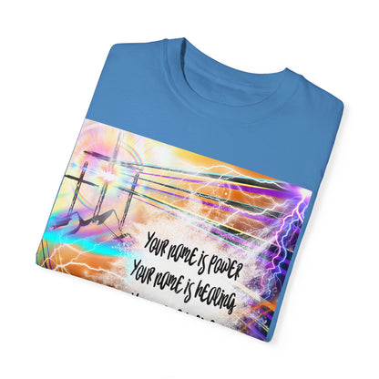 Your Name Unisex Garment-Dyed T-shirt