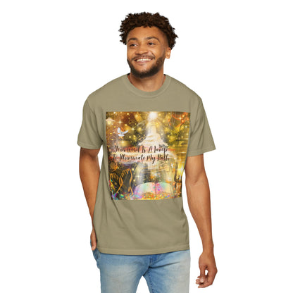 Your Word Unisex Garment-Dyed T-shirt