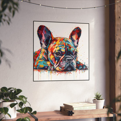 Frenchie In Color 2 Fine Art Posters