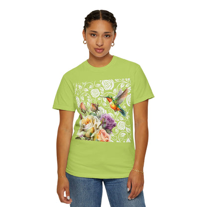 Hummingbird 2 Unisex Garment-Dyed T-shirt
