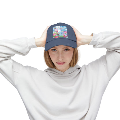 Sipping On Sunshine Unisex Distressed Cap