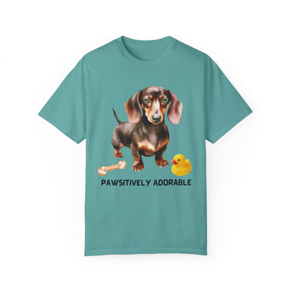 Pawsitively Adorable Unisex Garment-Dyed T-shirt