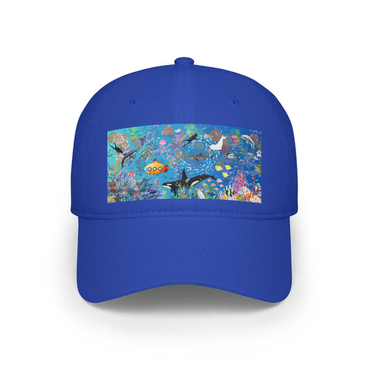 Ocean View Low Profile Baseball Cap