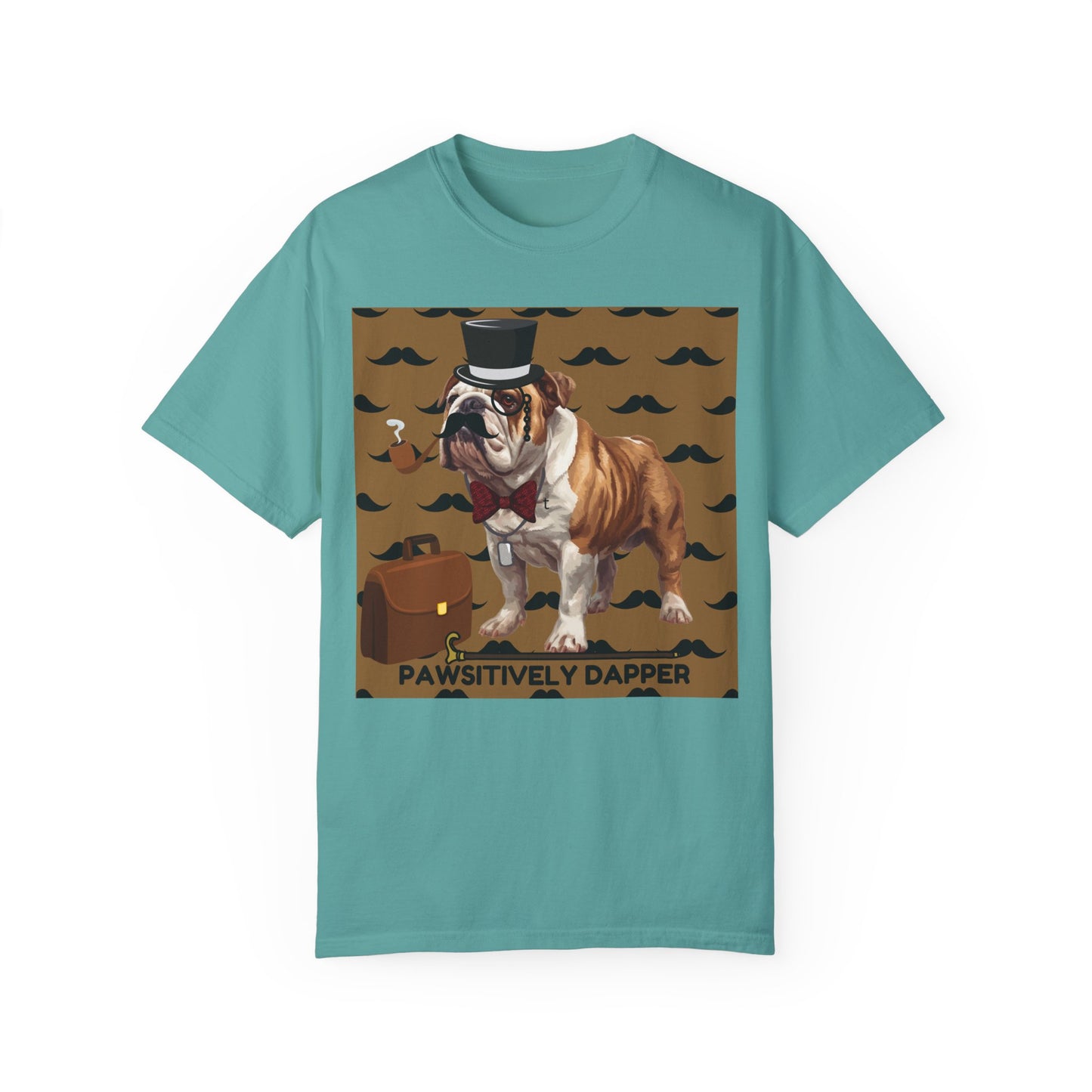 Pawsitively Dapper Unisex Garment-Dyed T-shirt